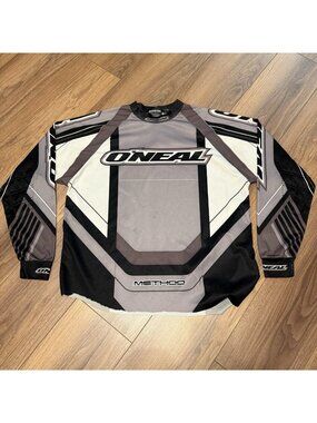 Vintage O'neal Racing Method Motocross Jersey Long Sleeve Size XL